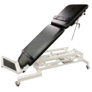 Photo of a Pivotal Health HY1002 Elevating Therapy Tilt Table from the front